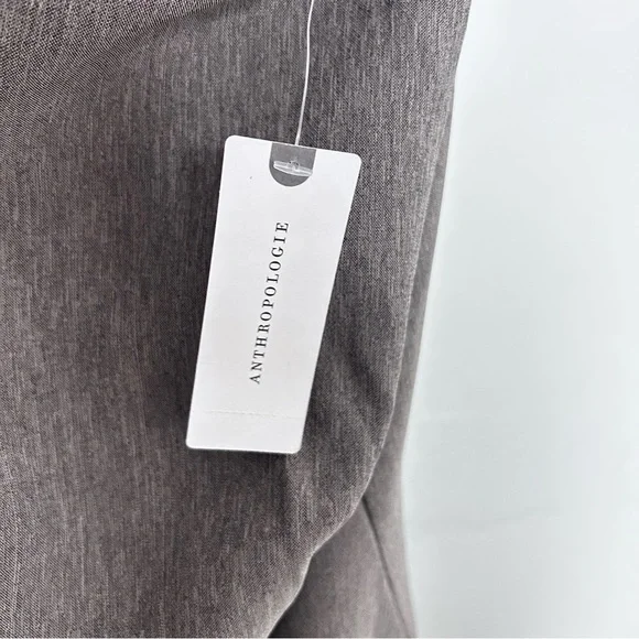 MARE MARE Anthropologie A-Line Slip Dress Taupe Gray Brown Size L NWT - Picture 8 of 13